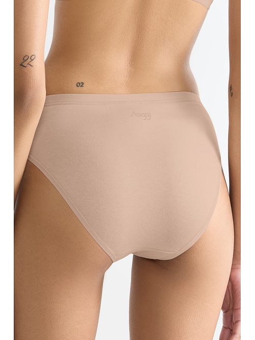 3-pak organicznych fig SLOGGI GO DAILY COTTON TAI beżowy